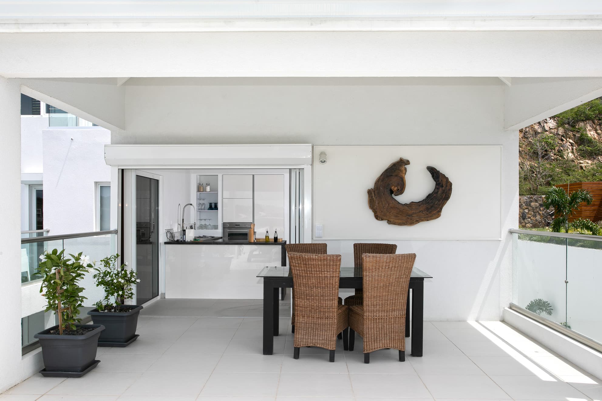 Sunrise apartment private terrace - holiday rental Sint Maarten