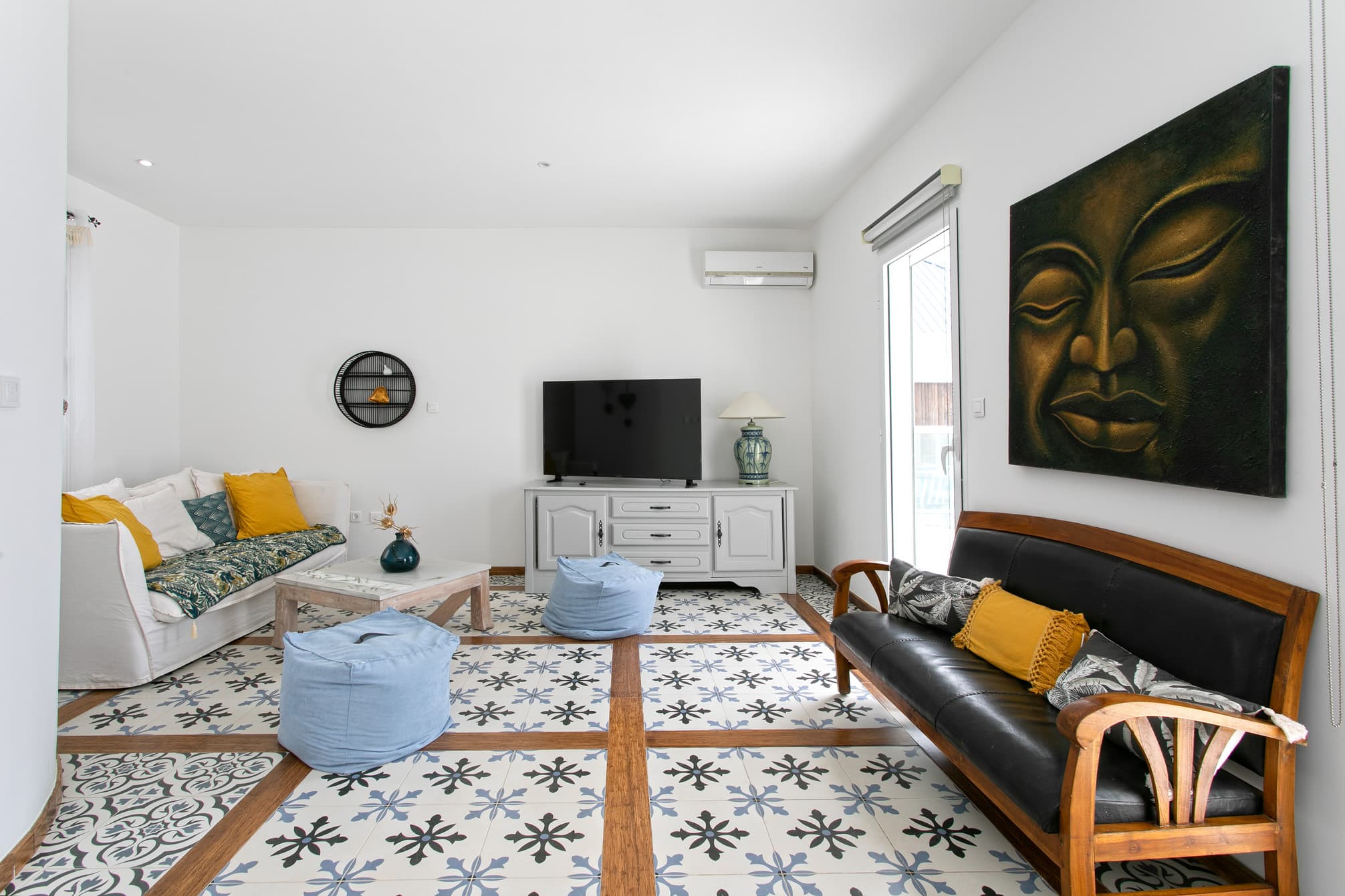 Delight living room lounge area - holiday apartment Indigo Bay