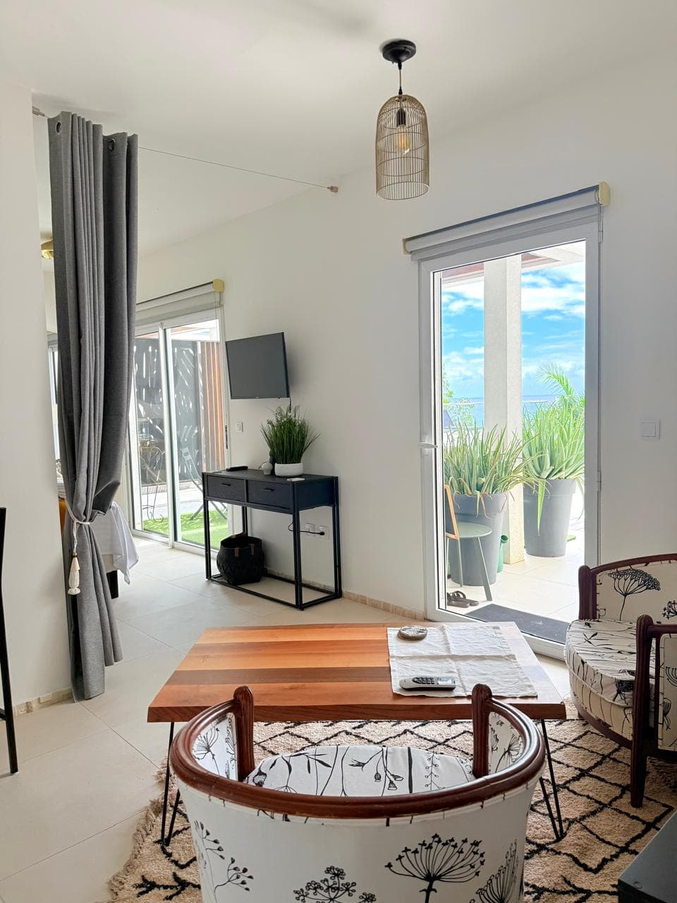 Cosy apartment living room - holiday rental Sint Maarten