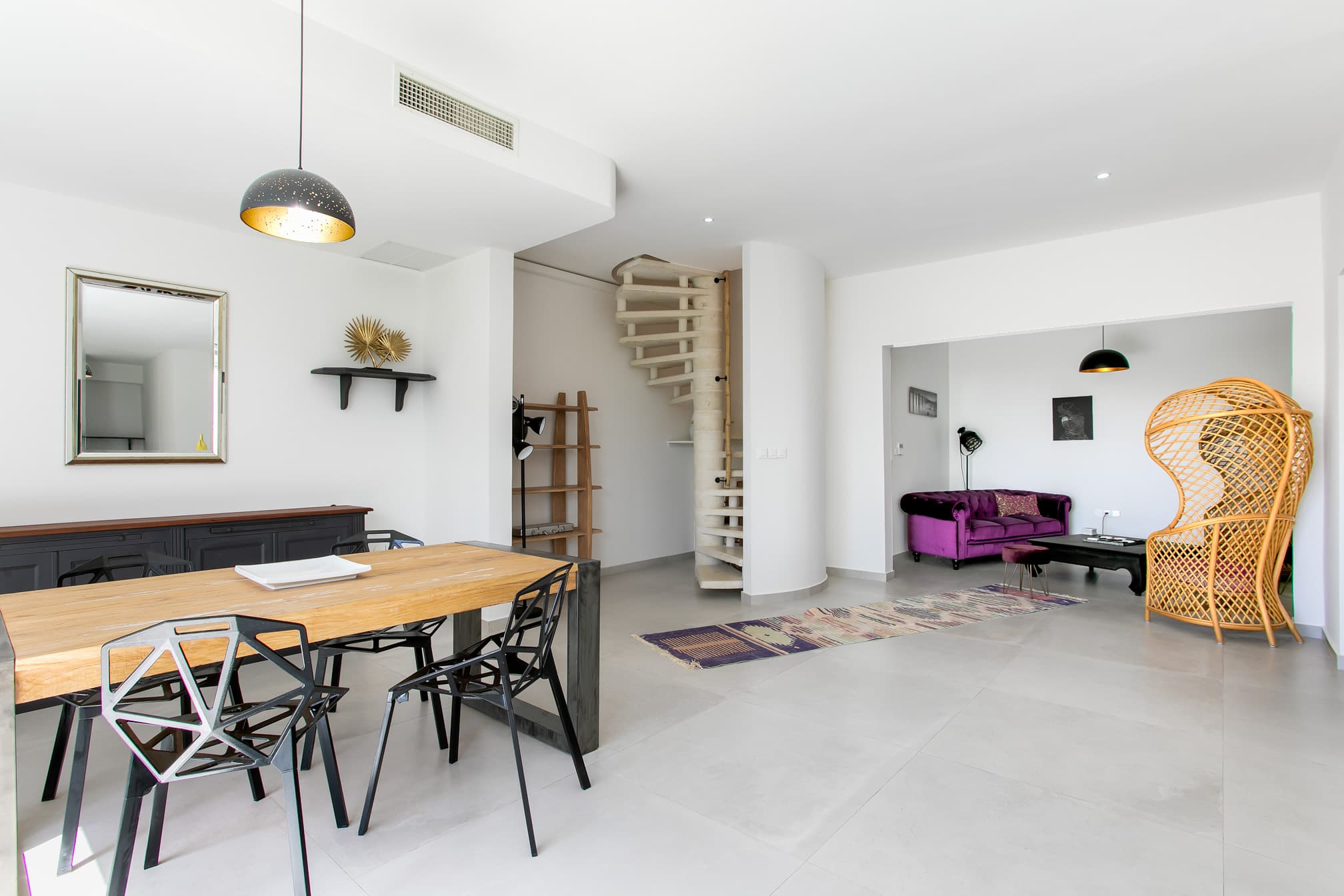 Garden vacation rental living room - Sint Maarten beach apartment