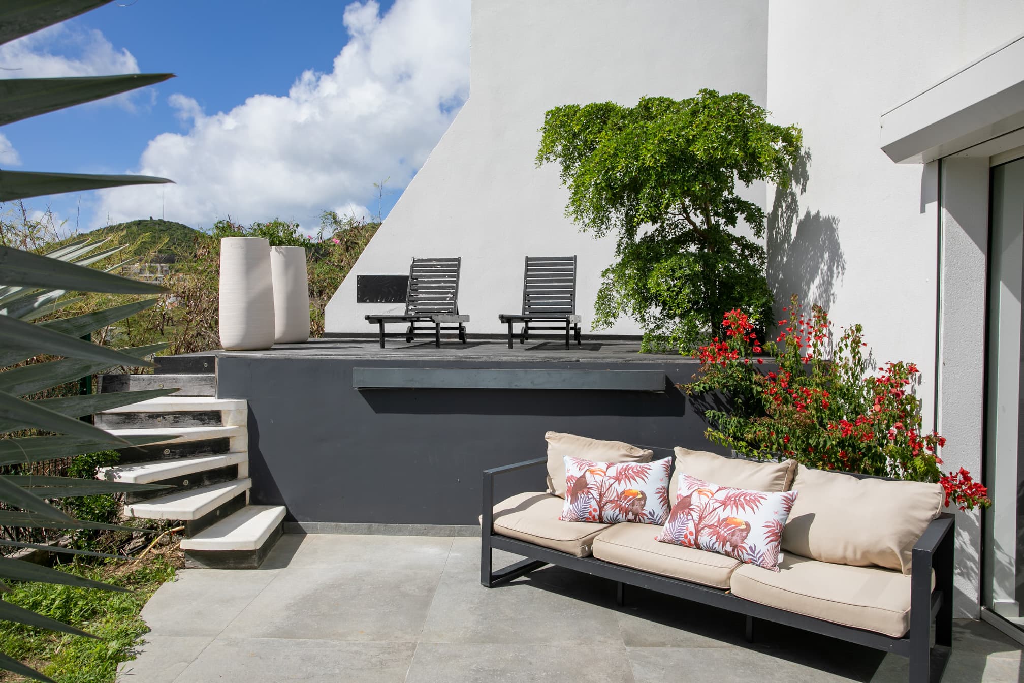 Garden apartment private terrace and garden - luxury Sint Maarten rental